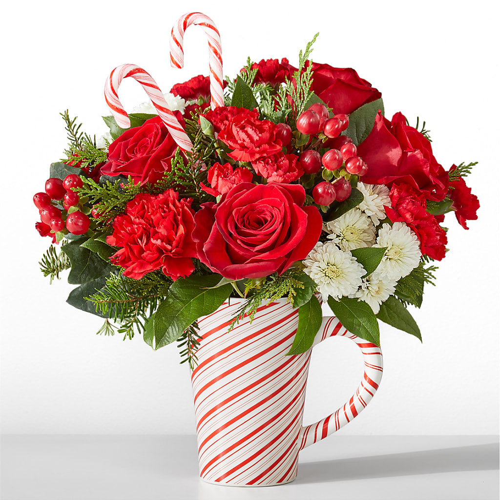 Peppermint Swirl Mug – A BEAUTIFUL DAY FLORIST WINE & GOURMET, Port Saint Lucie FL