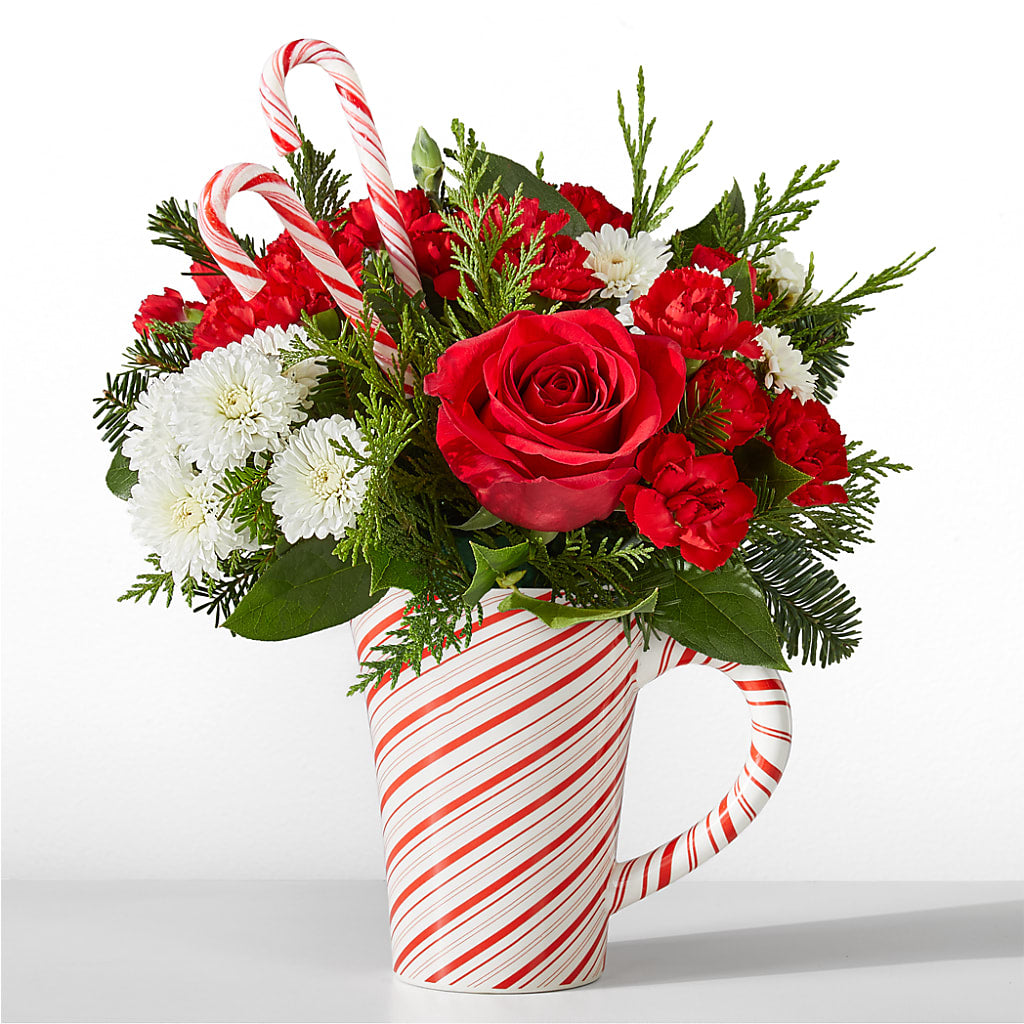 Peppermint Swirl Mug – A BEAUTIFUL DAY FLORIST WINE & GOURMET, Port Saint Lucie FL