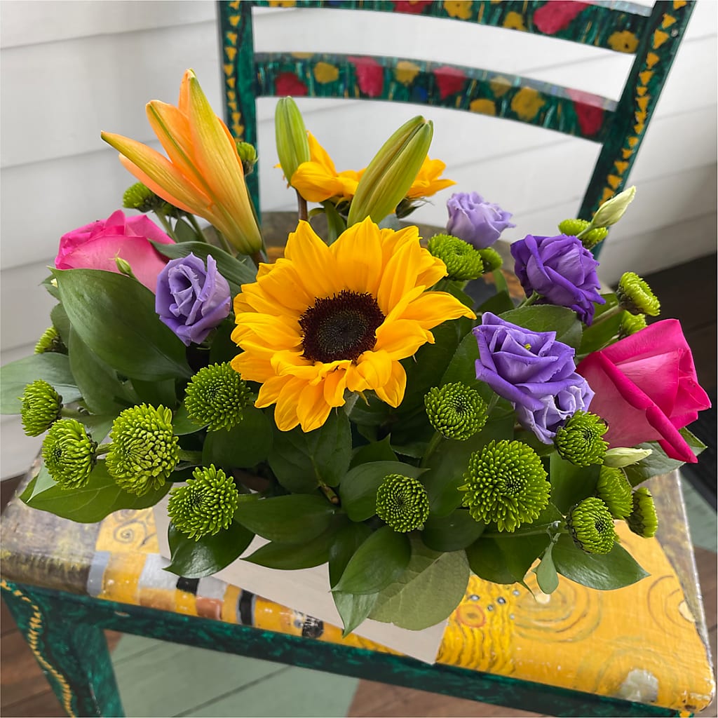 Best Day Box Bouquet – A BEAUTIFUL DAY FLORIST WINE & GOURMET, Port Saint Lucie FL