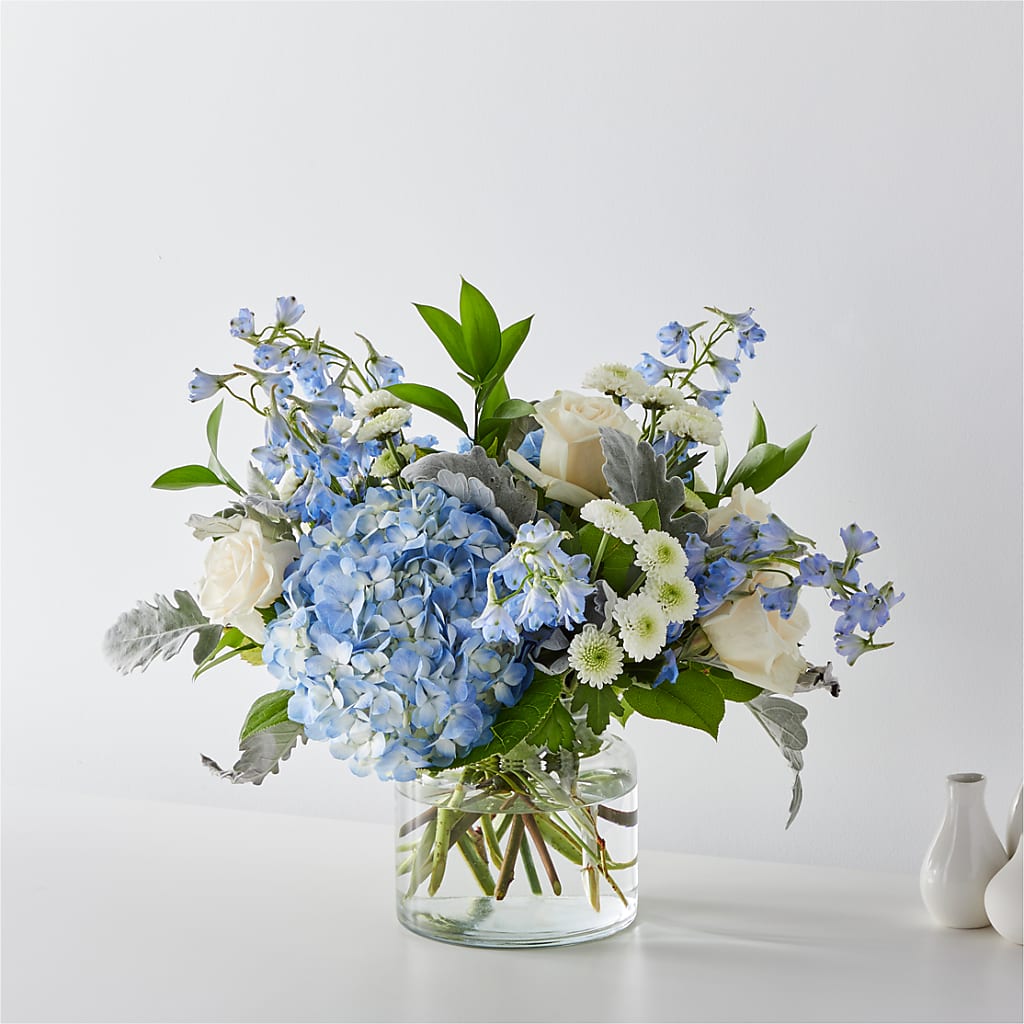 Coastal Blossom Bouquet – A BEAUTIFUL DAY FLORIST WINE & GOURMET, Port Saint Lucie FL