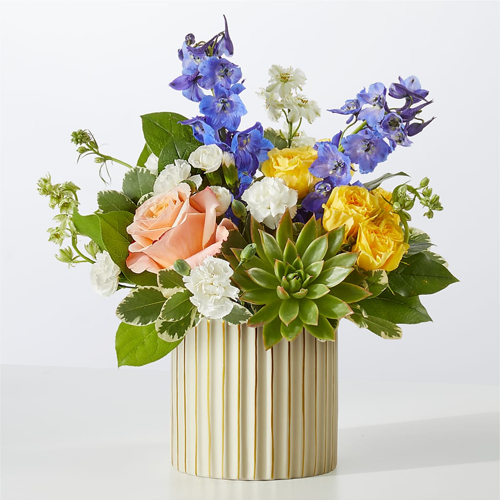 Cobalt Reverie Bouquet – A BEAUTIFUL DAY FLORIST WINE & GOURMET, Port Saint Lucie FL
