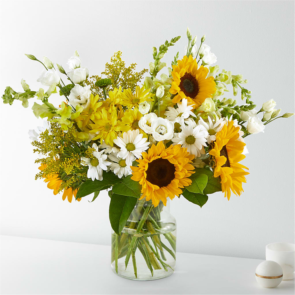 Hello Sunshine Bouquet – A BEAUTIFUL DAY FLORIST WINE & GOURMET, Port Saint Lucie FL