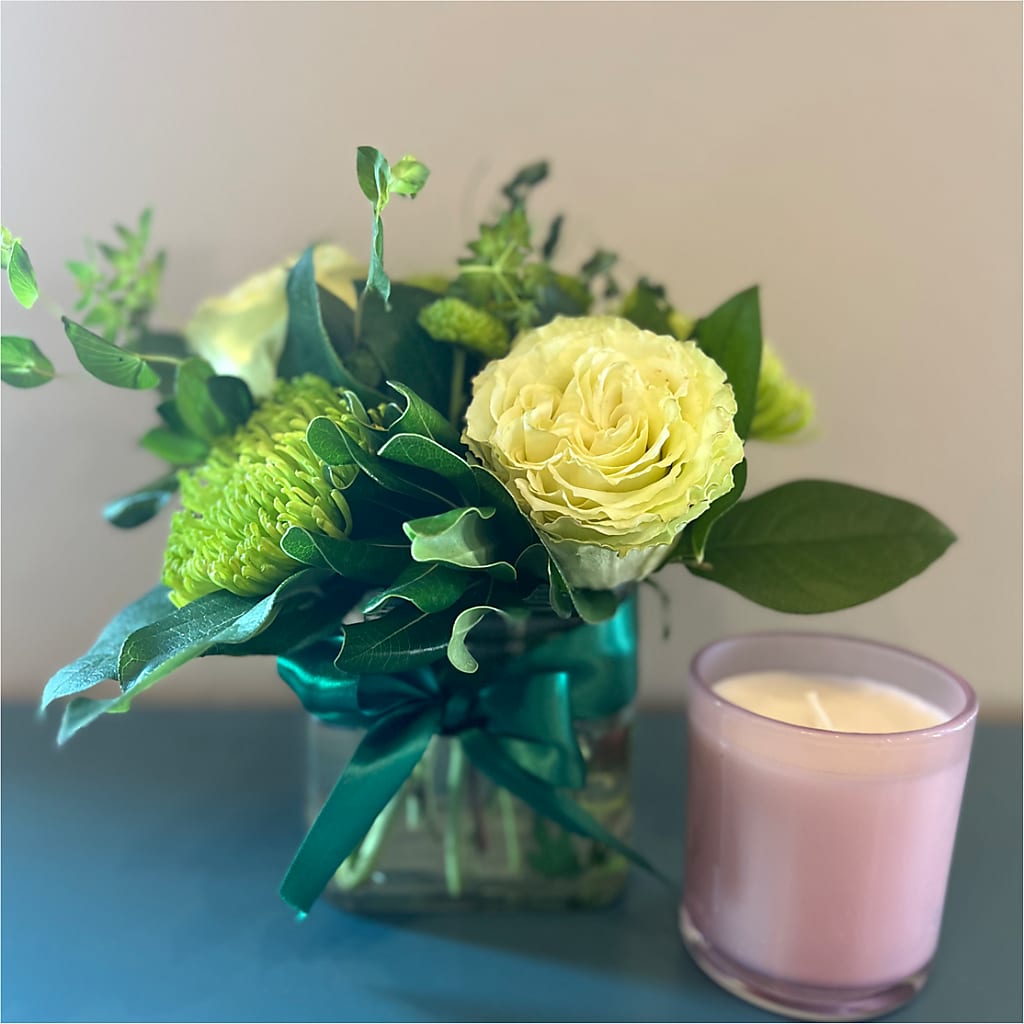 Emerald Forest Bouquet – A BEAUTIFUL DAY FLORIST WINE & GOURMET, Port Saint Lucie FL