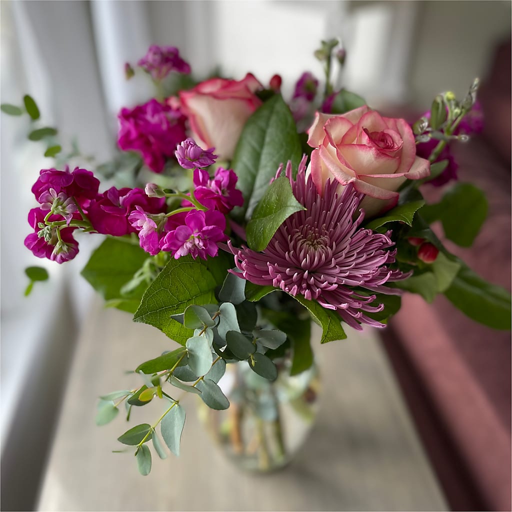 Sunday Morning Bouquet – A BEAUTIFUL DAY FLORIST WINE & GOURMET, Port Saint Lucie FL