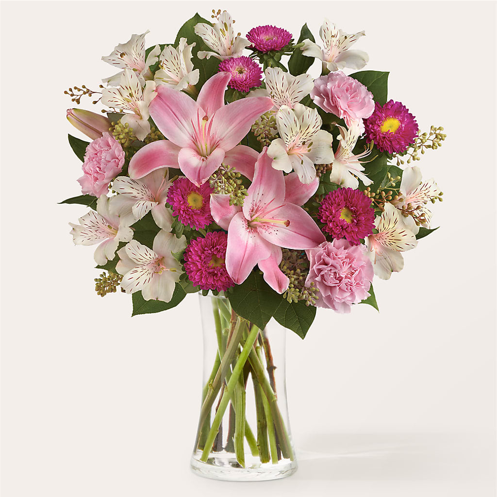 Feeling Fuchsia Bouquet – A BEAUTIFUL DAY FLORIST WINE & GOURMET, Port Saint Lucie FL