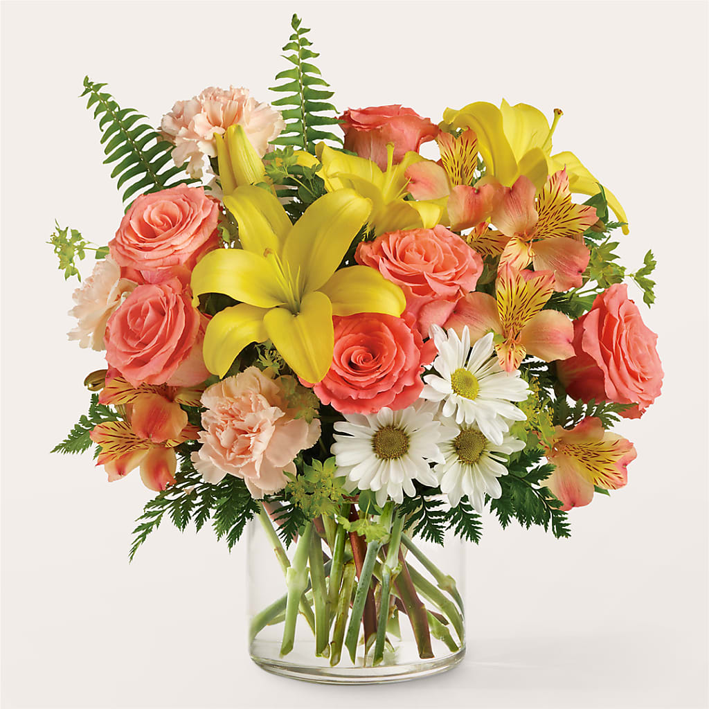 Sunset Strip Bouquet – A BEAUTIFUL DAY FLORIST WINE & GOURMET, Port Saint Lucie FL