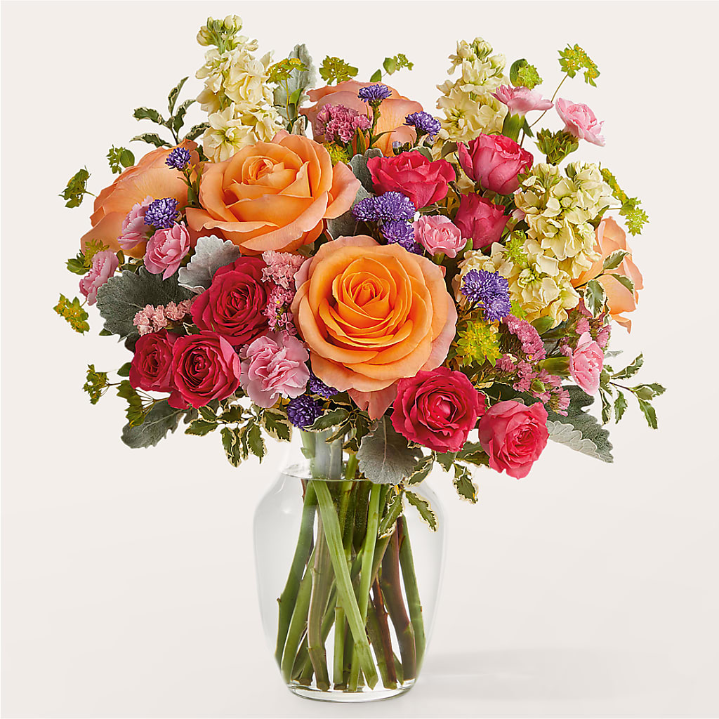 Tangerine Tango Bouquet – A BEAUTIFUL DAY FLORIST WINE & GOURMET, Port Saint Lucie FL