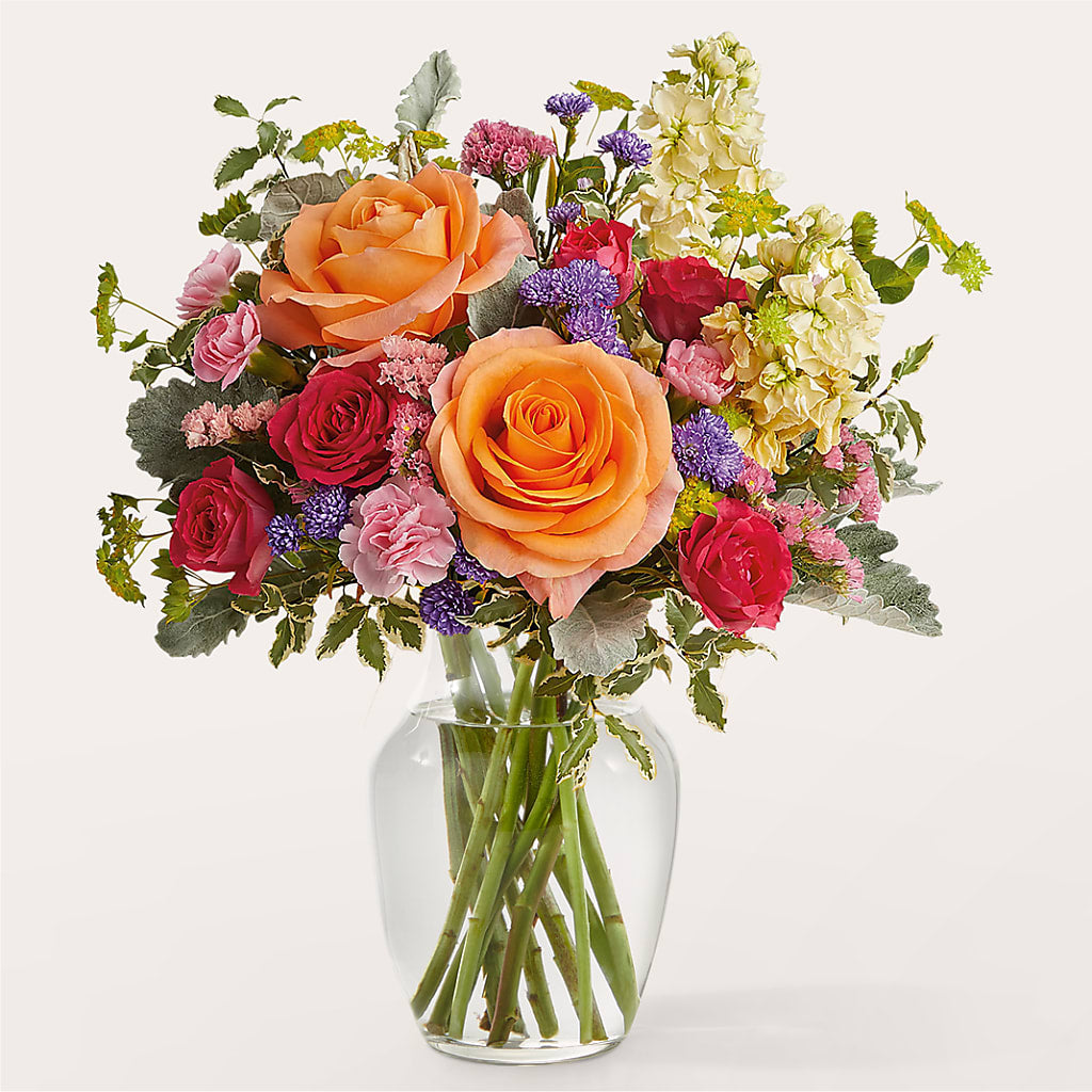 Tangerine Tango Bouquet – A BEAUTIFUL DAY FLORIST WINE & GOURMET, Port Saint Lucie FL