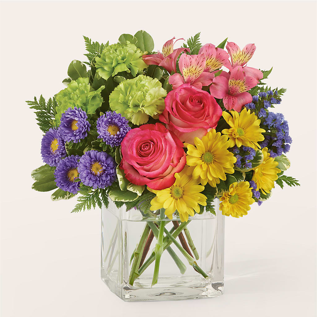 Candy Jar Bouquet – A BEAUTIFUL DAY FLORIST WINE & GOURMET, Port Saint Lucie FL