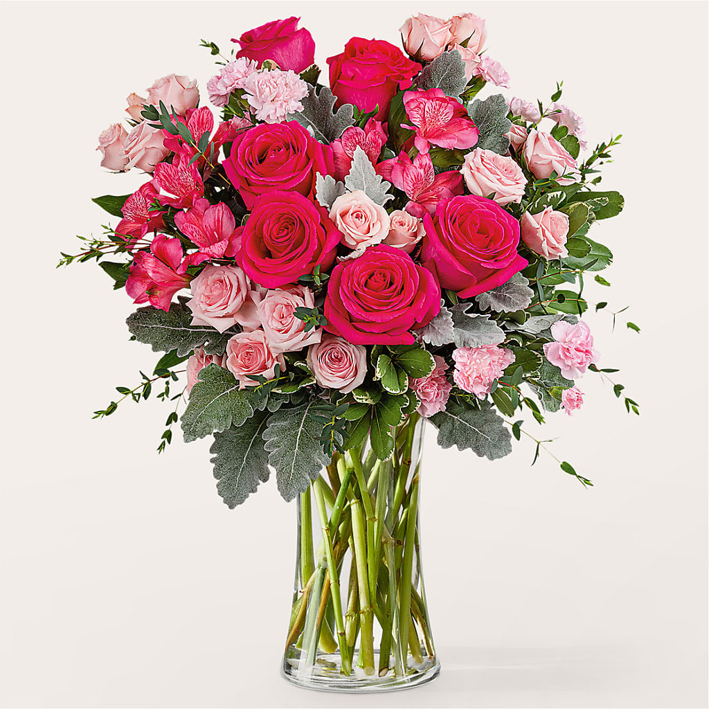 Tickled Pink Bouquet – A BEAUTIFUL DAY FLORIST WINE & GOURMET, Port Saint Lucie FL