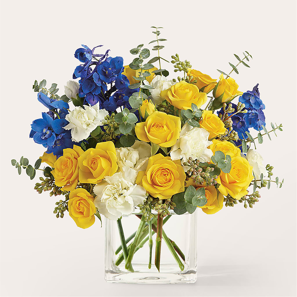 Sparkling Citrine Bouquet – A BEAUTIFUL DAY FLORIST WINE & GOURMET, Port Saint Lucie FL