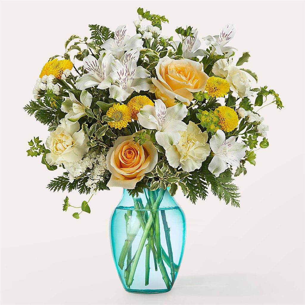 Crisp and Clean Bouquet – A BEAUTIFUL DAY FLORIST WINE & GOURMET, Port Saint Lucie FL