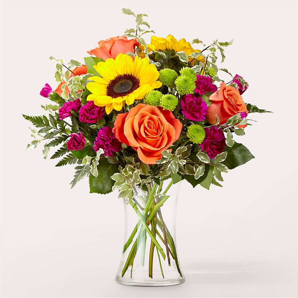 Warmth & Light Bouquet – A BEAUTIFUL DAY FLORIST WINE & GOURMET, Port Saint Lucie FL