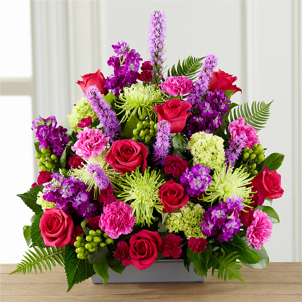 Warm Embrace Arrangement – A BEAUTIFUL DAY FLORIST WINE & GOURMET, Port Saint Lucie FL