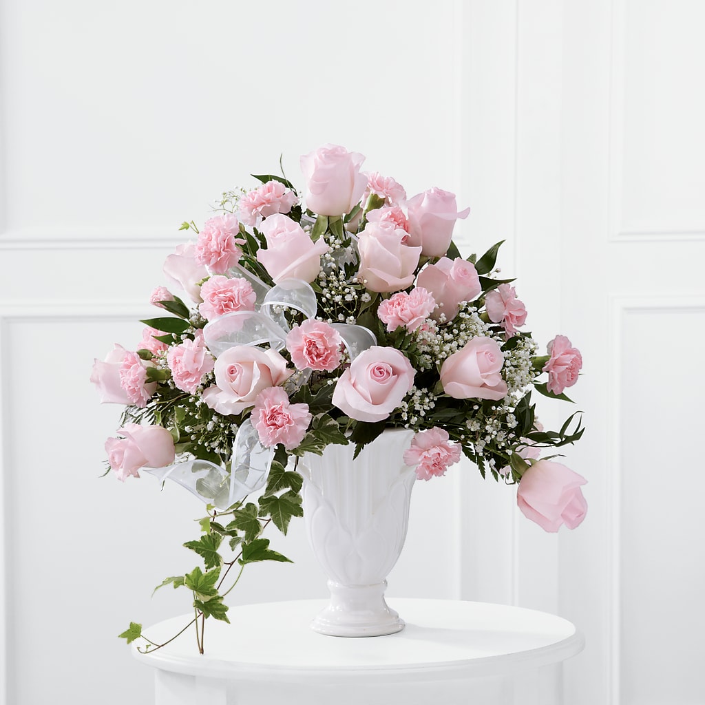 Deepest Sympathy Arrangement – A BEAUTIFUL DAY FLORIST WINE & GOURMET, Port Saint Lucie FL