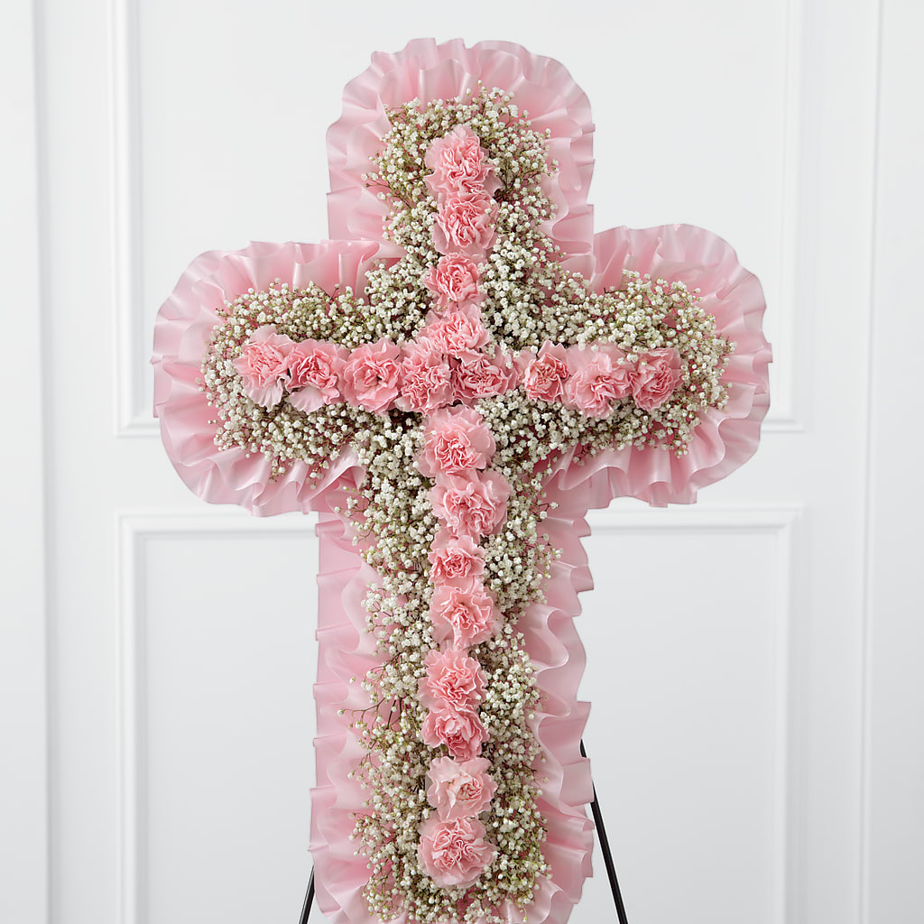 Angel's Cross Easel – A BEAUTIFUL DAY FLORIST WINE & GOURMET, Port Saint Lucie FL