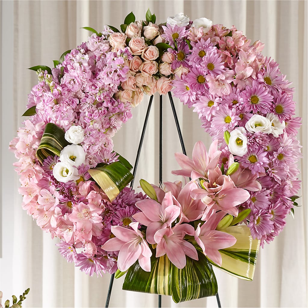 Gift of Warmth Wreath – A BEAUTIFUL DAY FLORIST WINE & GOURMET, Port Saint Lucie FL