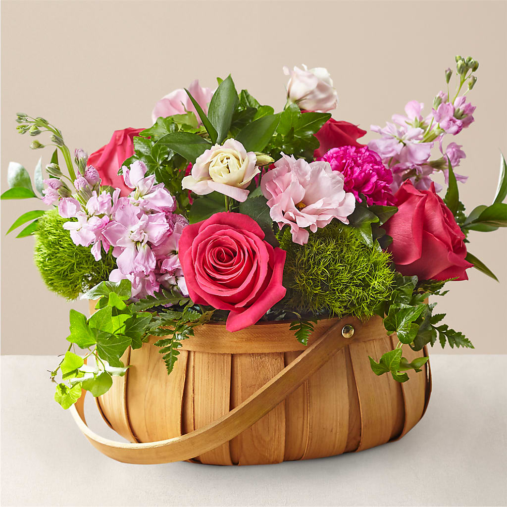Radiance in Bloom Basket – A BEAUTIFUL DAY FLORIST WINE & GOURMET, Port Saint Lucie FL