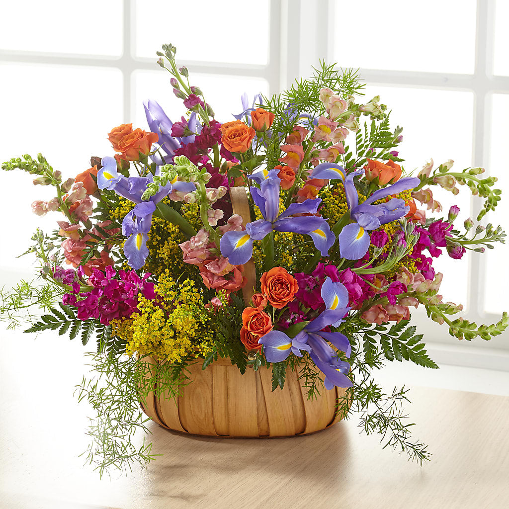 Garden of Life Basket – A BEAUTIFUL DAY FLORIST WINE & GOURMET, Port Saint Lucie FL