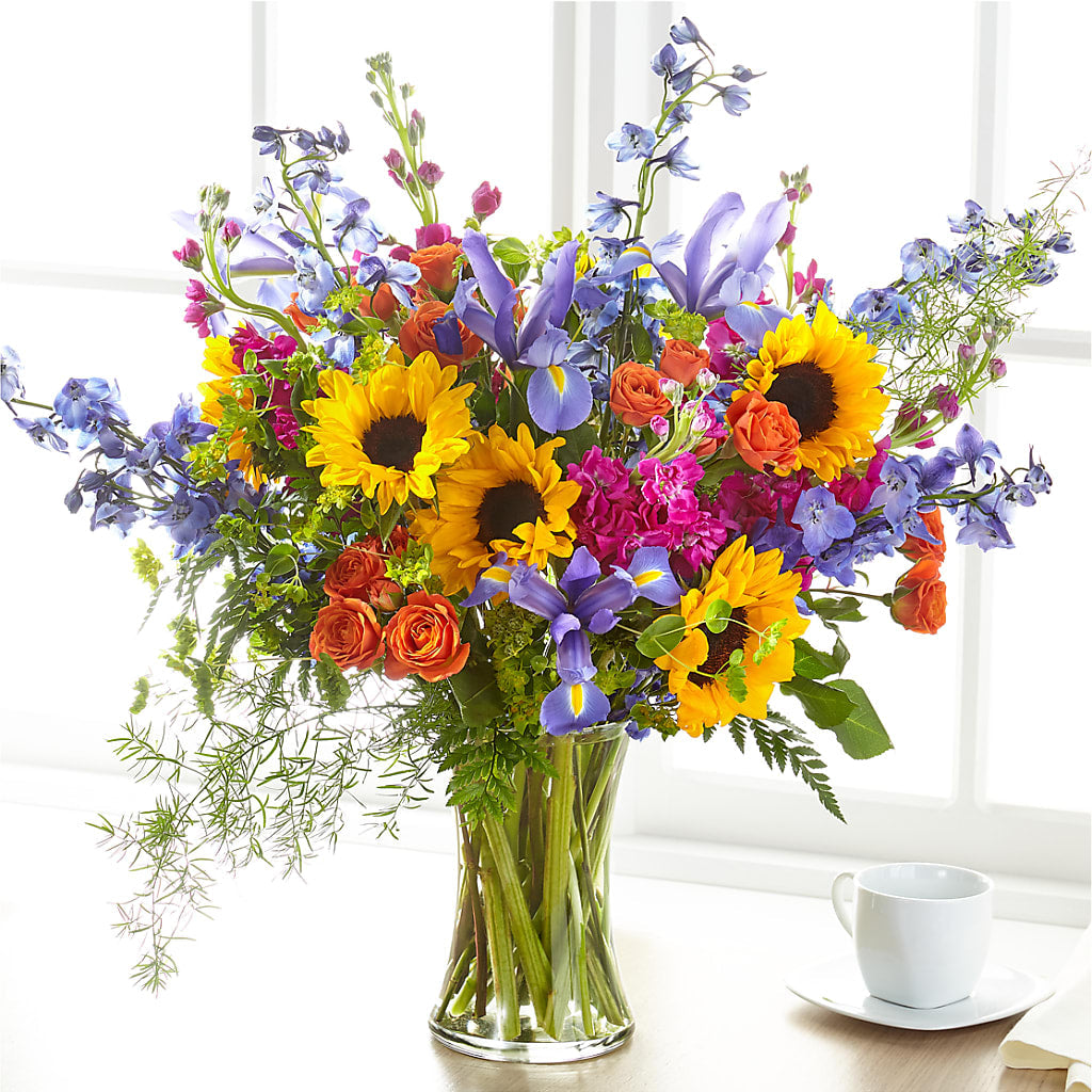 Rays of Life Bouquet – A BEAUTIFUL DAY FLORIST WINE & GOURMET, Port Saint Lucie FL