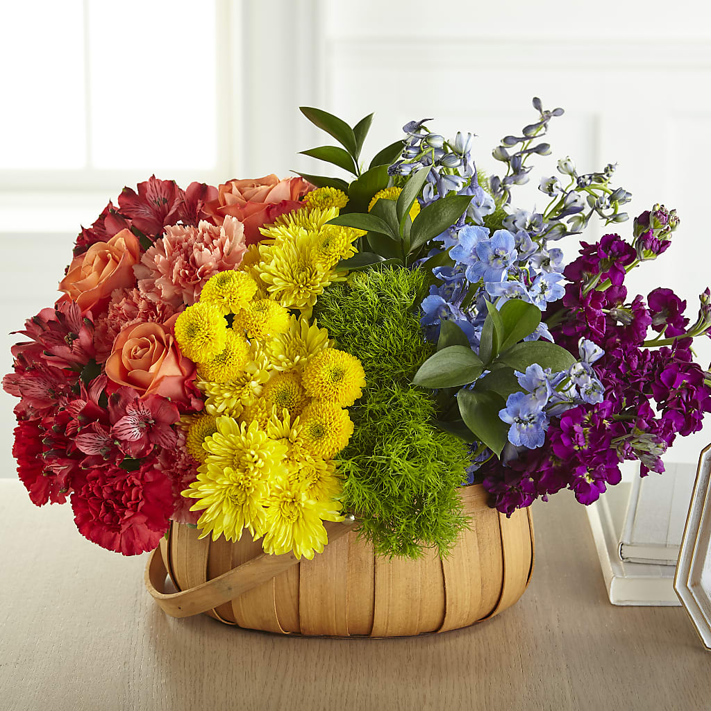 Prideful Basket – A BEAUTIFUL DAY FLORIST WINE & GOURMET, Port Saint Lucie FL