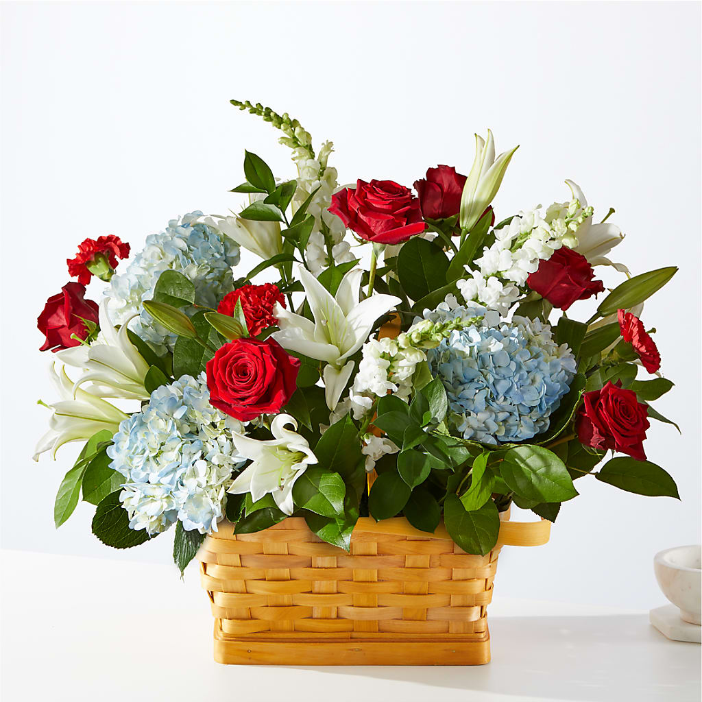 Greater Glory Basket – A BEAUTIFUL DAY FLORIST WINE & GOURMET, Port Saint Lucie FL