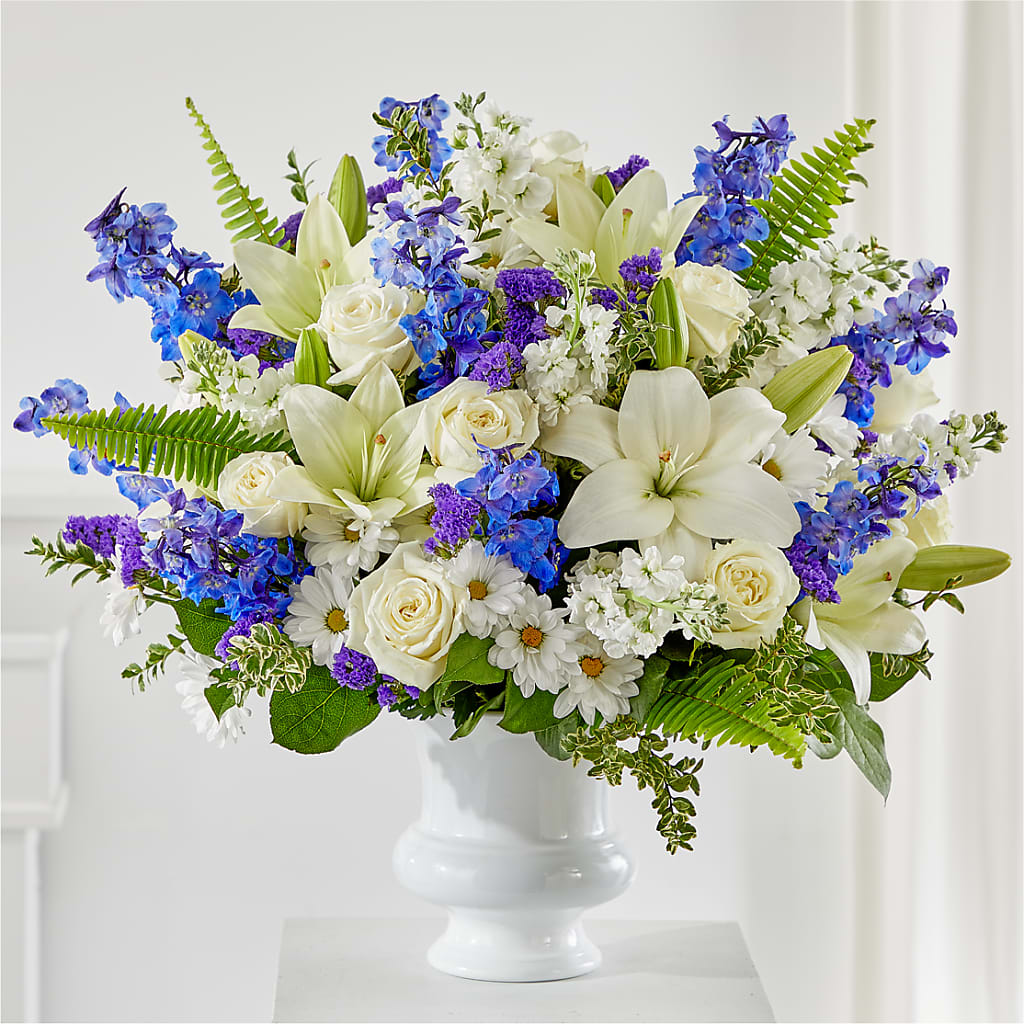 Expressions of Hope Urn Arrangement – A BEAUTIFUL DAY FLORIST WINE & GOURMET, Port Saint Lucie FL