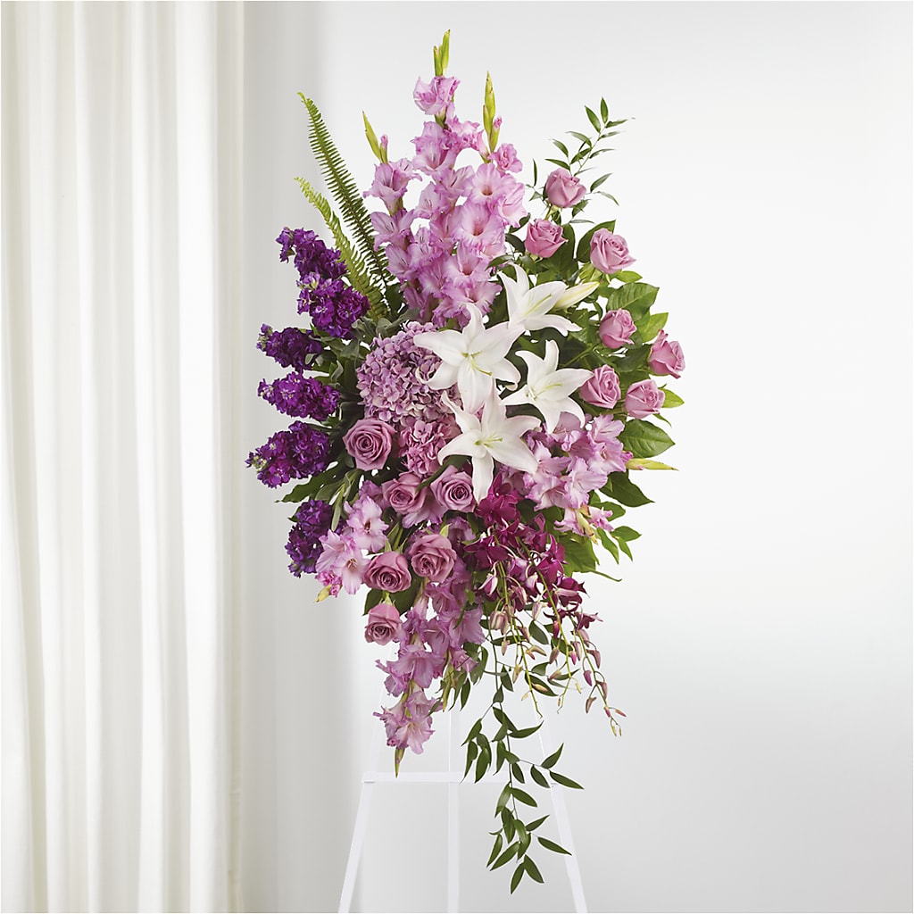 Never Alone Standing Spray – A BEAUTIFUL DAY FLORIST WINE & GOURMET, Port Saint Lucie FL