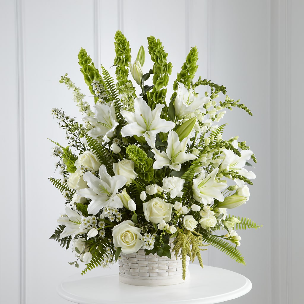 In Our Thoughts Arrangement – A BEAUTIFUL DAY FLORIST WINE & GOURMET, Port Saint Lucie FL