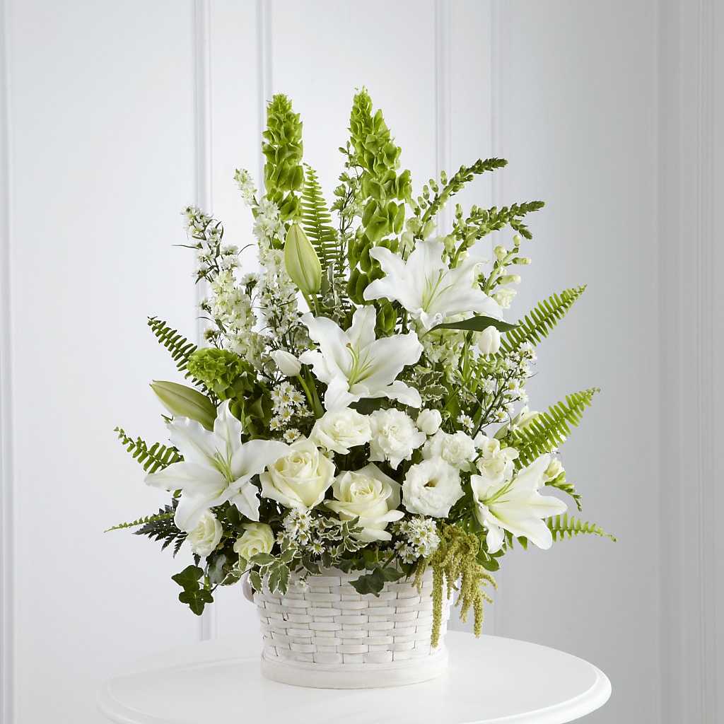 In Our Thoughts Arrangement – A BEAUTIFUL DAY FLORIST WINE & GOURMET, Port Saint Lucie FL