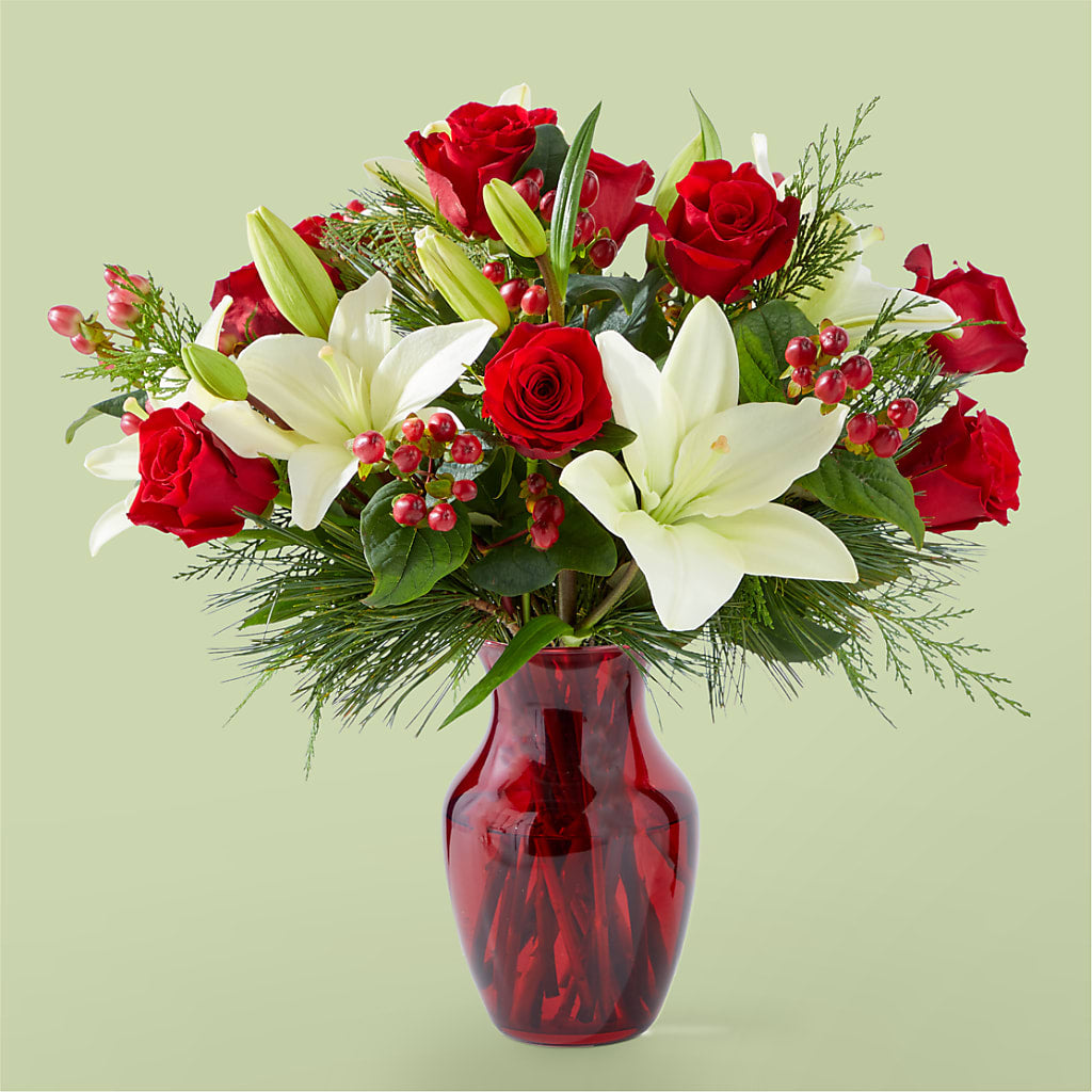 Evergreen Delight Bouquet – A BEAUTIFUL DAY FLORIST WINE & GOURMET, Port Saint Lucie FL