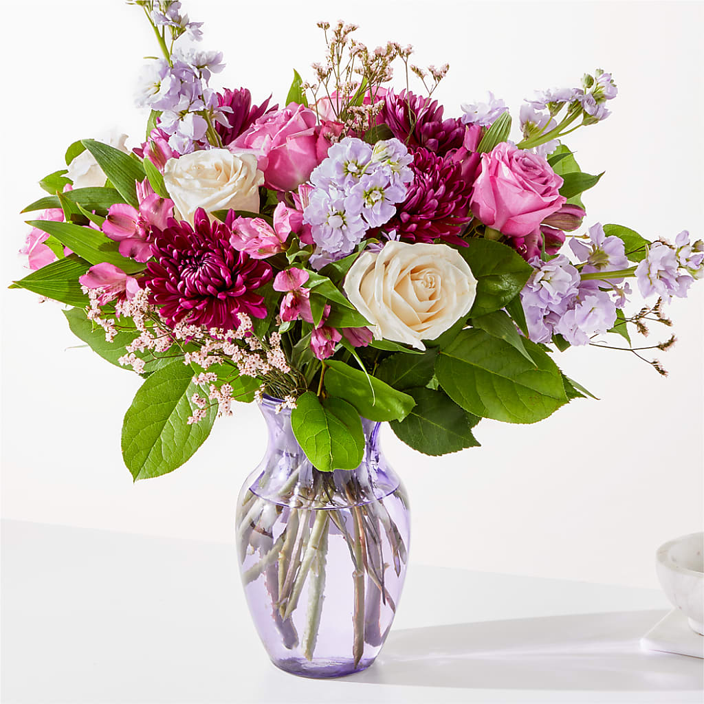 Amethyst Dreams Bouquet – A BEAUTIFUL DAY FLORIST WINE & GOURMET, Port Saint Lucie FL