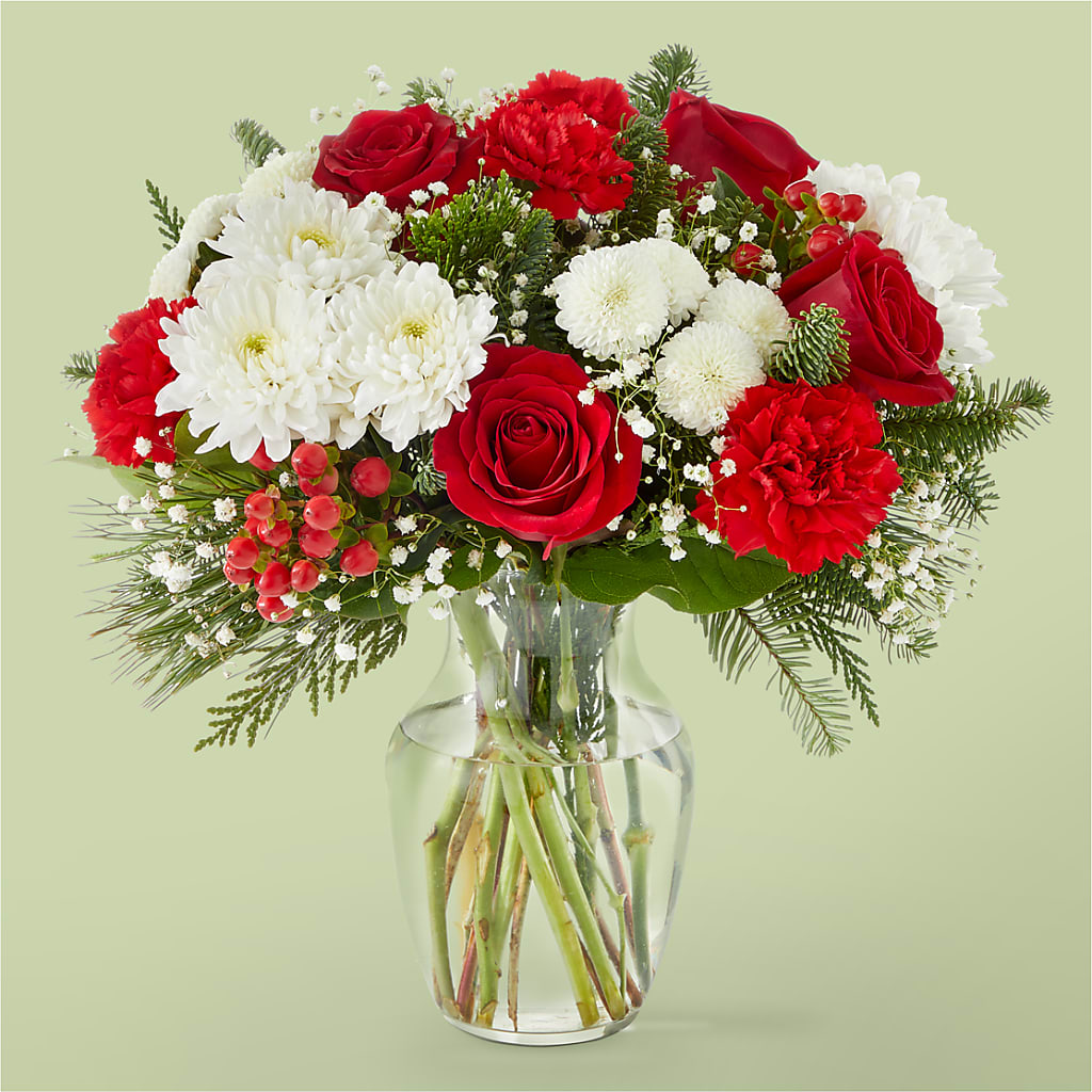 Chance of Flurries Bouquet – A BEAUTIFUL DAY FLORIST WINE & GOURMET, Port Saint Lucie FL