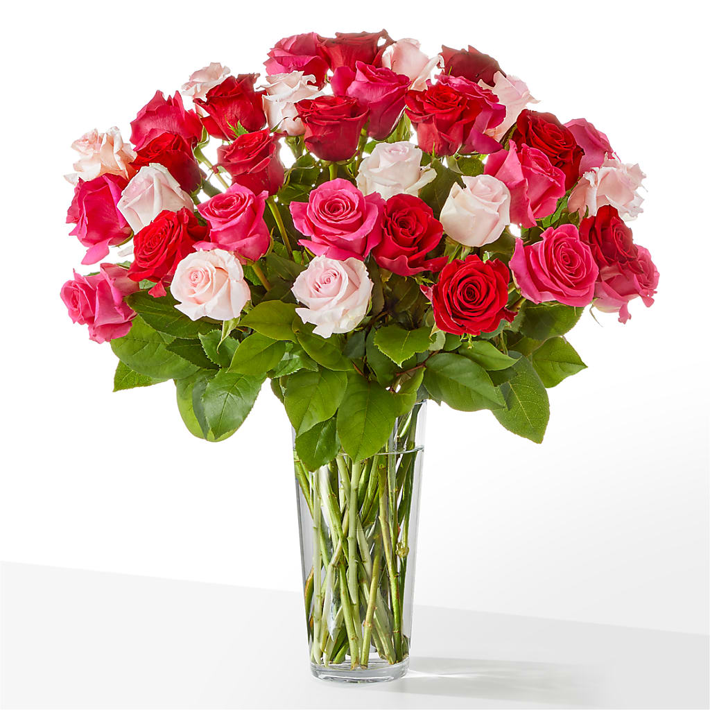Charming Rose Bouquet – A BEAUTIFUL DAY FLORIST WINE & GOURMET, Port Saint Lucie FL