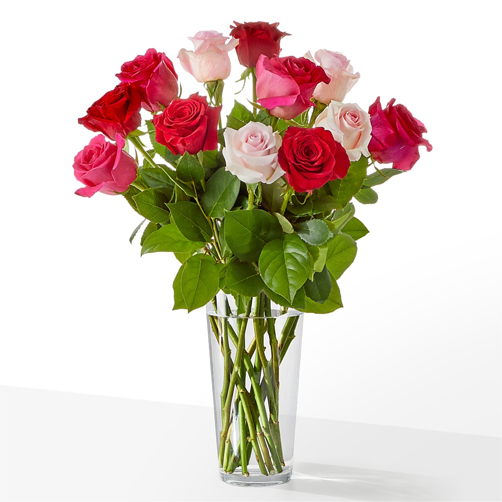 Charming Rose Bouquet – A BEAUTIFUL DAY FLORIST WINE & GOURMET, Port Saint Lucie FL