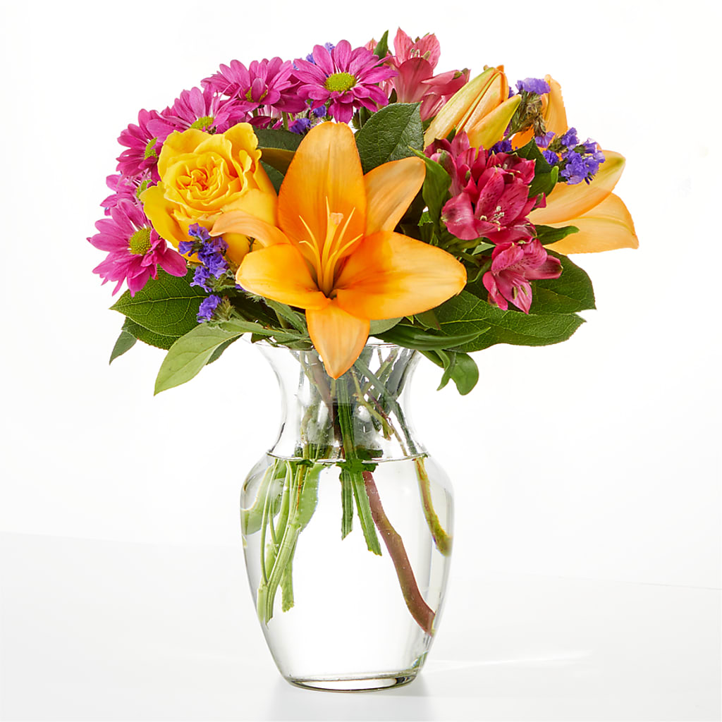 Colorful Visions Bouquet – A BEAUTIFUL DAY FLORIST WINE & GOURMET, Port Saint Lucie FL