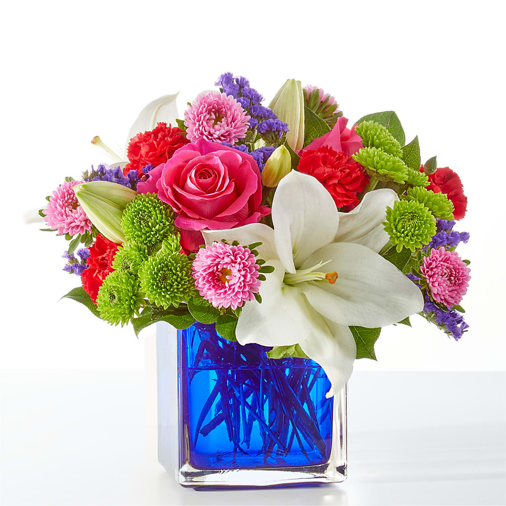 Quality Time Bouquet – A BEAUTIFUL DAY FLORIST WINE & GOURMET, Port Saint Lucie FL