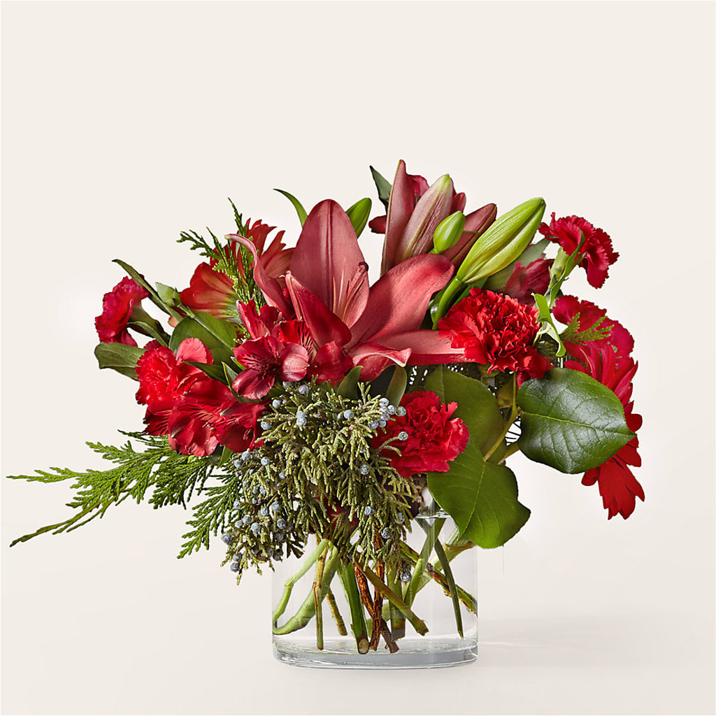 Friendsmas Bouquet – A BEAUTIFUL DAY FLORIST WINE & GOURMET, Port Saint Lucie FL