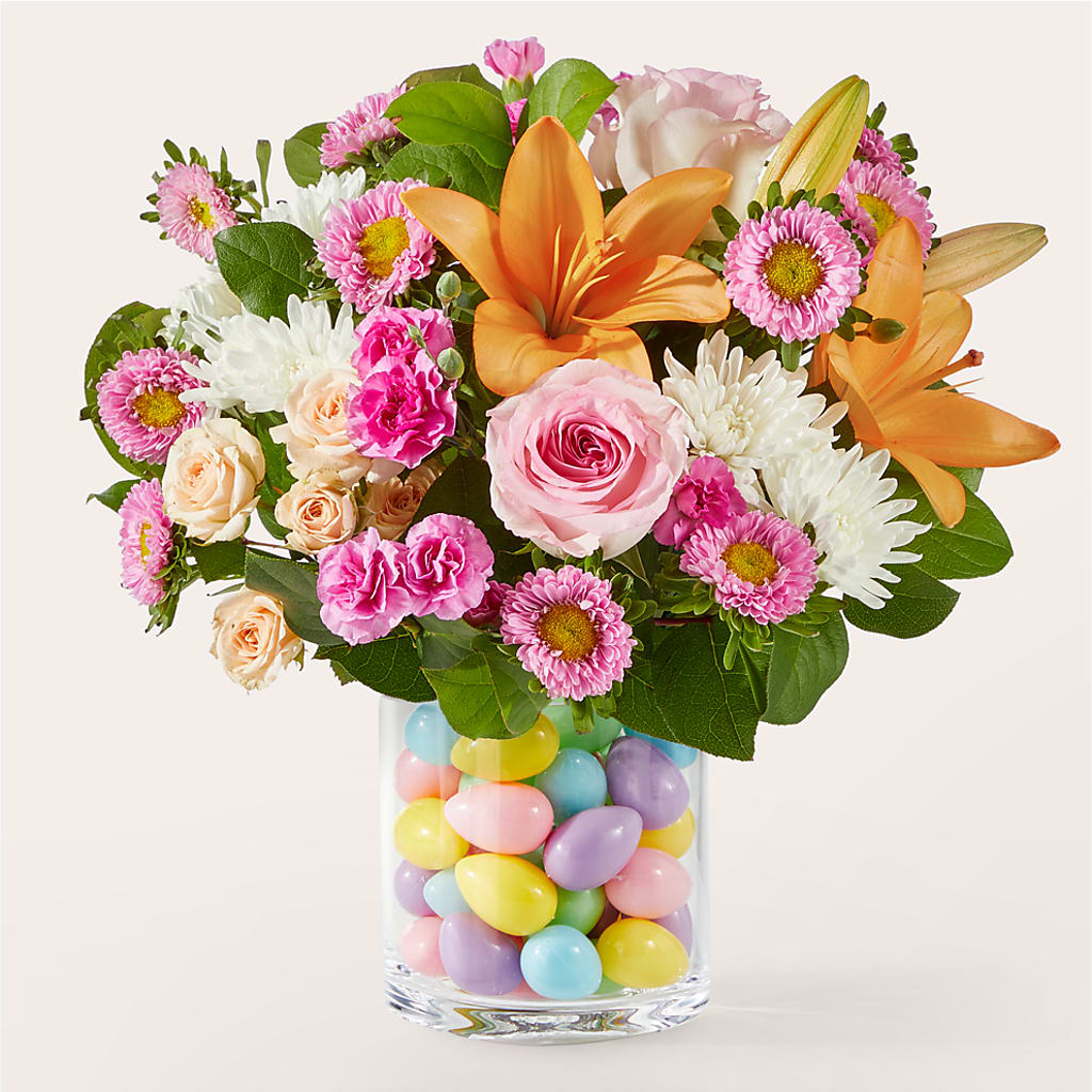 Hop to It Bouquet – A BEAUTIFUL DAY FLORIST WINE & GOURMET, Port Saint Lucie FL