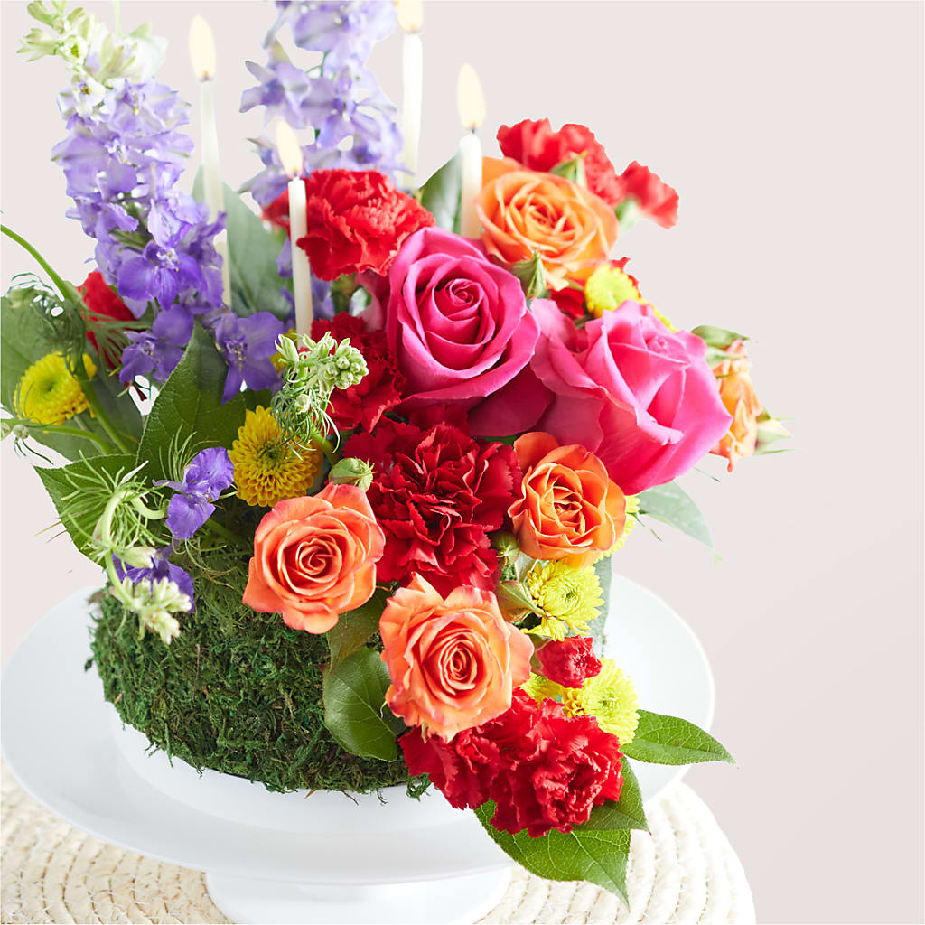 Best Year Yet Floral Cake – A BEAUTIFUL DAY FLORIST WINE & GOURMET, Port Saint Lucie FL