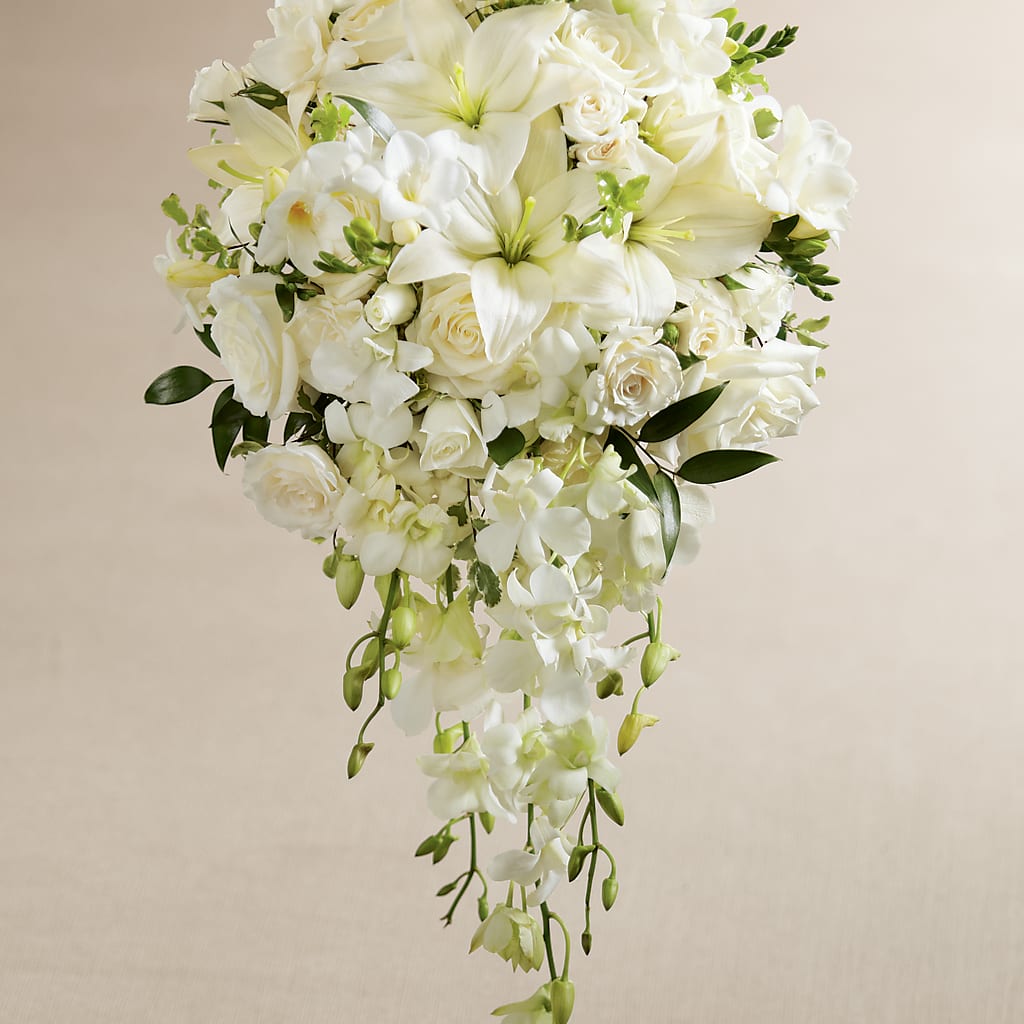 White Wonders Bouquet – A BEAUTIFUL DAY FLORIST WINE & GOURMET, Port Saint Lucie FL