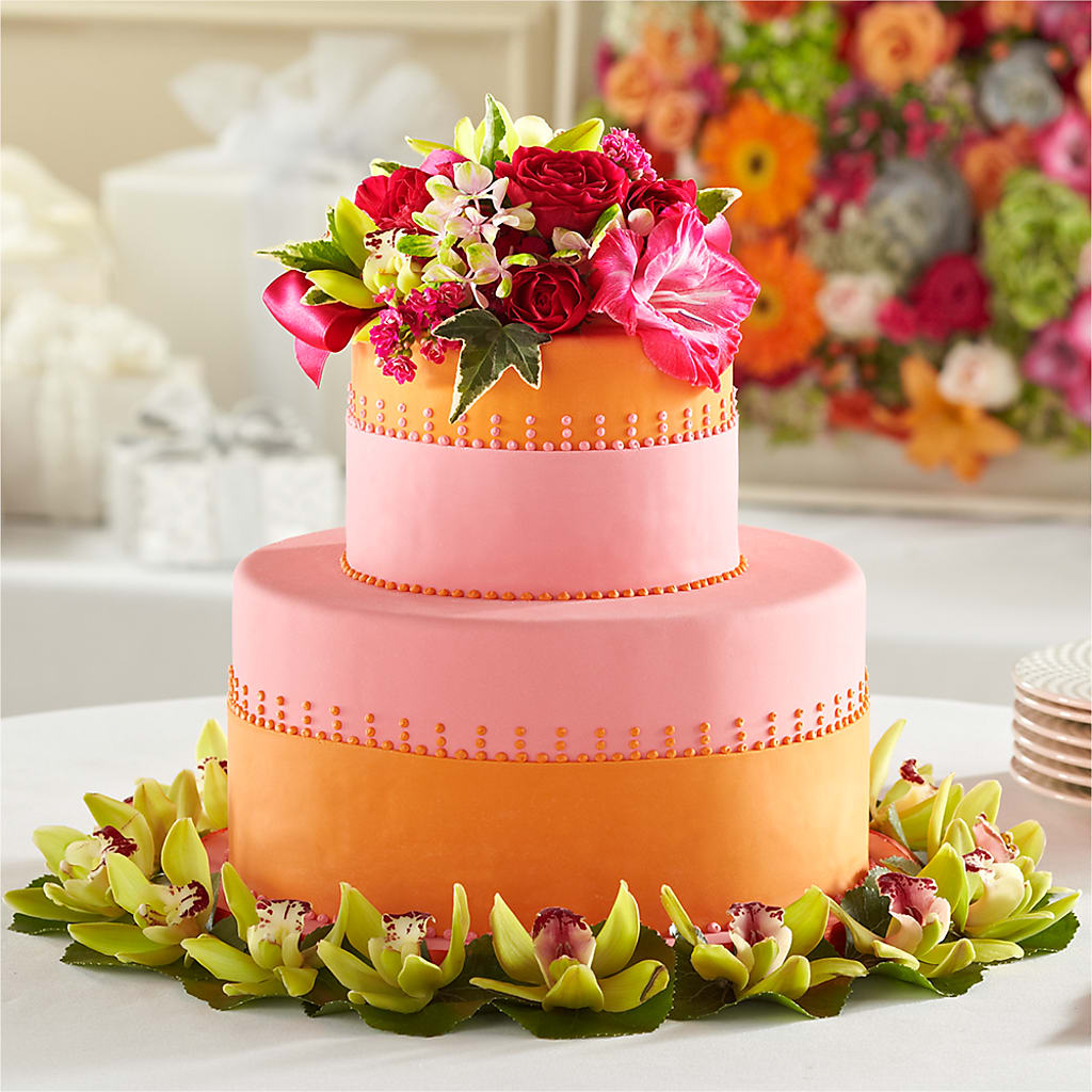 Sweet Citrus Cake Decor – A BEAUTIFUL DAY FLORIST WINE & GOURMET, Port Saint Lucie FL