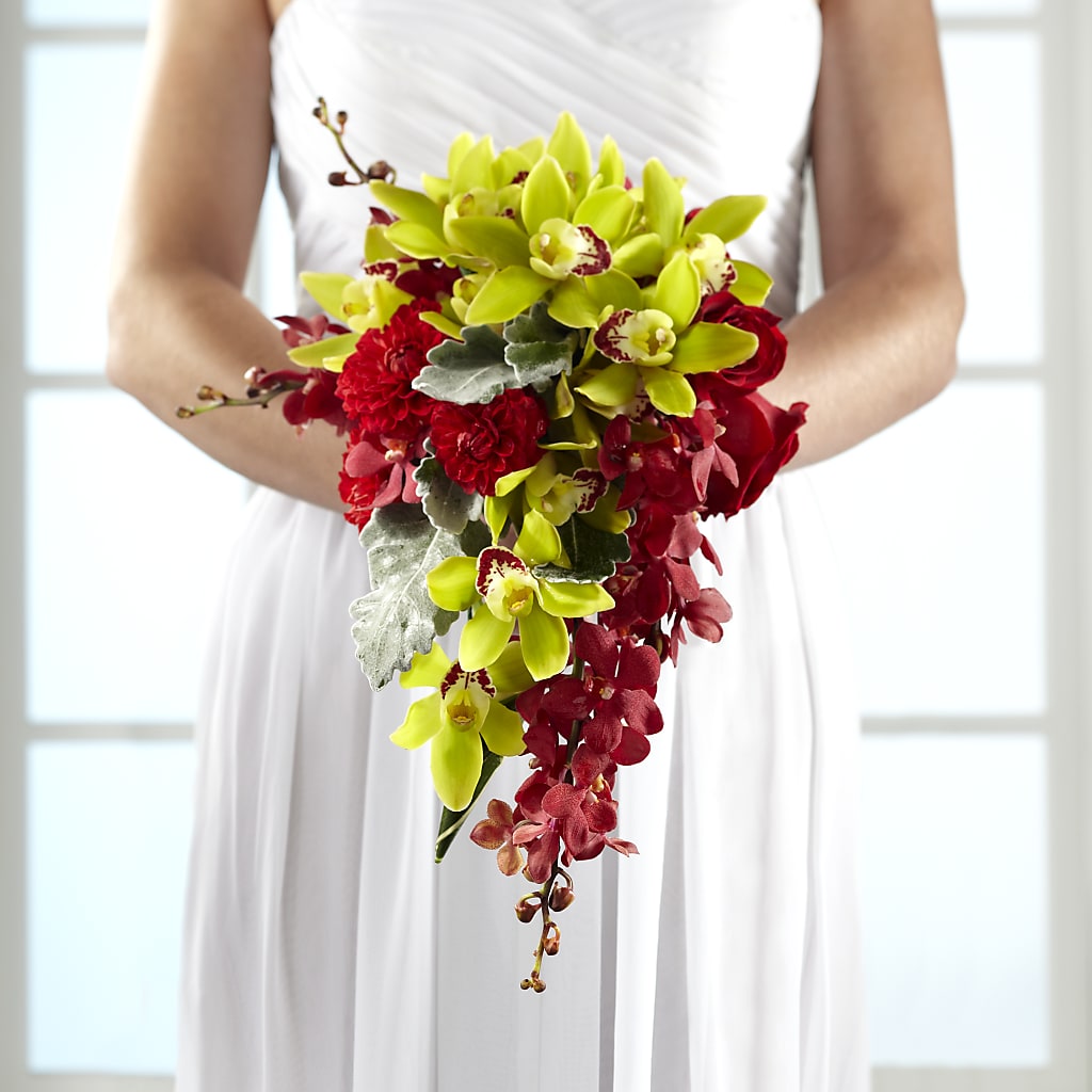 Elegant Orchid Bouquet – A BEAUTIFUL DAY FLORIST WINE & GOURMET, Port Saint Lucie FL