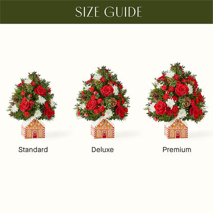Spiced Gingerbread Tree – A BEAUTIFUL DAY FLORIST WINE & GOURMET, Port Saint Lucie FL
