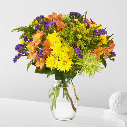 Marmalade Skies Bouquet – A BEAUTIFUL DAY FLORIST WINE & GOURMET, Port Saint Lucie FL