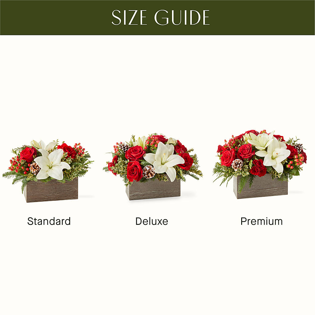Snowy Wonderland Bouquet – A BEAUTIFUL DAY FLORIST WINE & GOURMET, Port Saint Lucie FL