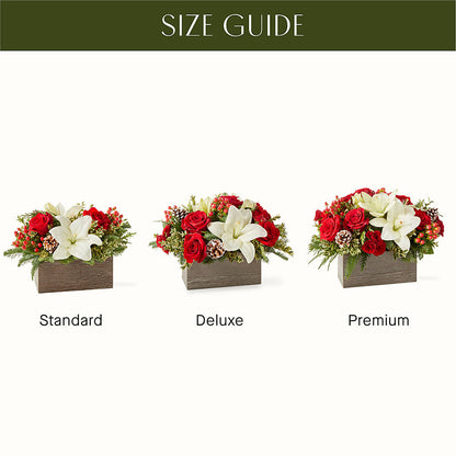 Snowy Wonderland Bouquet – A BEAUTIFUL DAY FLORIST WINE & GOURMET, Port Saint Lucie FL