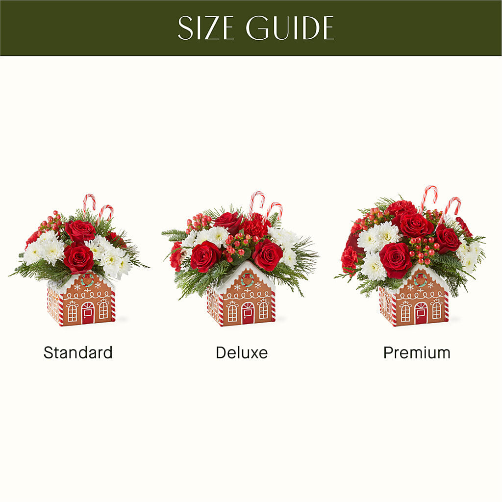 Gingerbread Bakery Bouquet – A BEAUTIFUL DAY FLORIST WINE & GOURMET, Port Saint Lucie FL