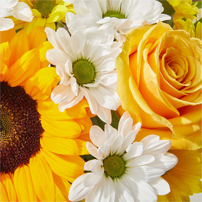 Be Happy Bouquet – A BEAUTIFUL DAY FLORIST WINE & GOURMET, Port Saint Lucie FL