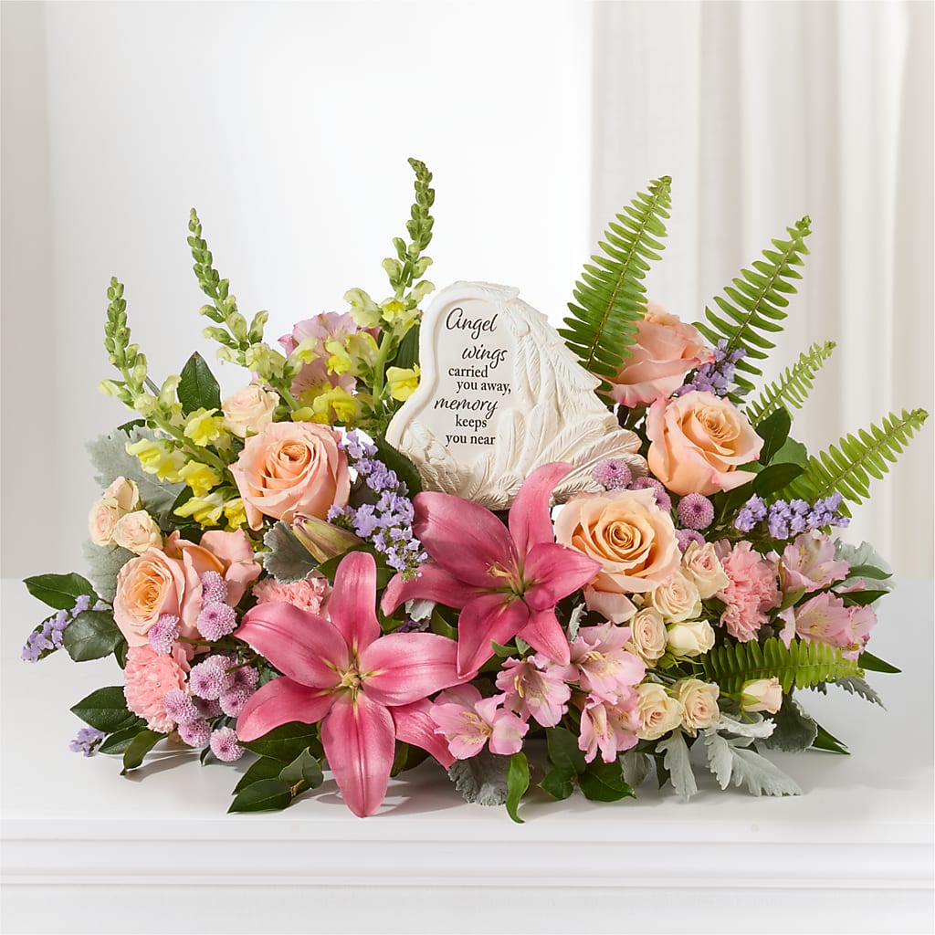 Gentle Light Arrangement – A BEAUTIFUL DAY FLORIST WINE & GOURMET, Port Saint Lucie FL